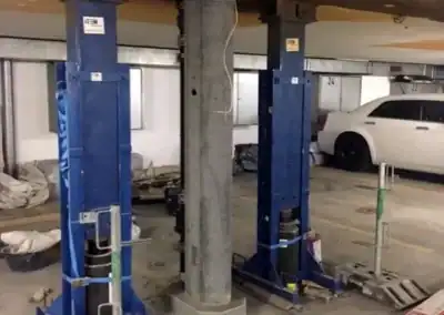 Pfeilersanierung Tiefgarage MFH in Wohlen