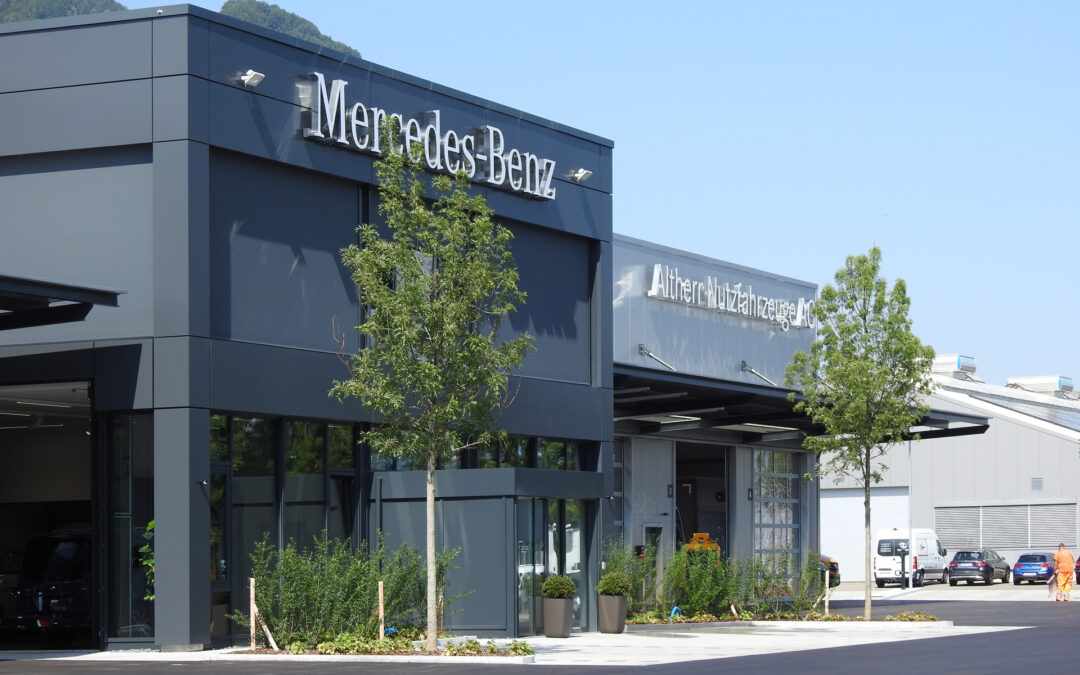 Neubau Truckcenter Erwin Altherr AG, Bilten